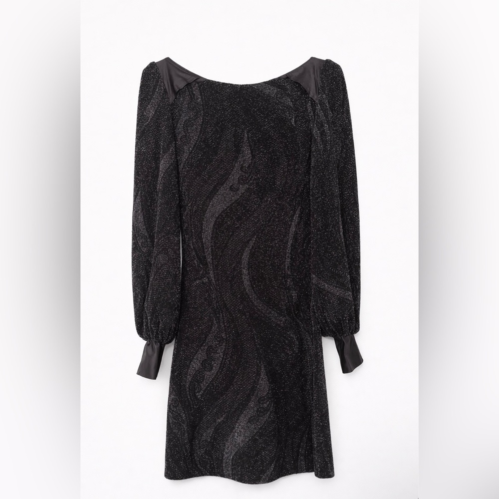 Chic Black Long Sleeve Dress